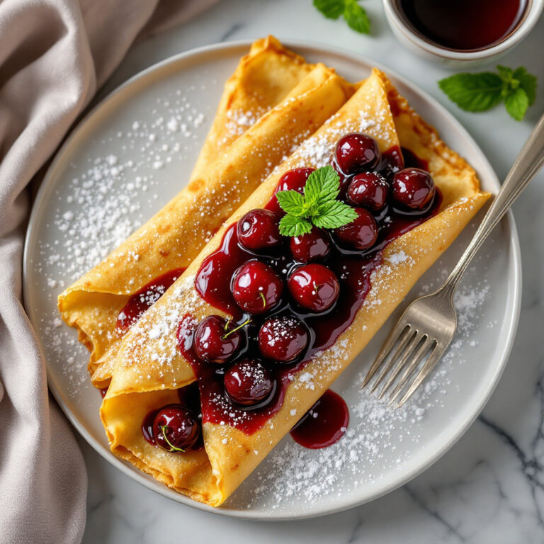Блинчики с фундуком