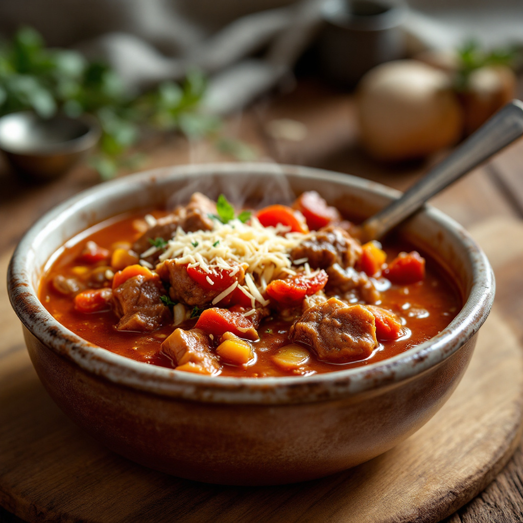 Гуляш-суп Hungarian Goulash Soup