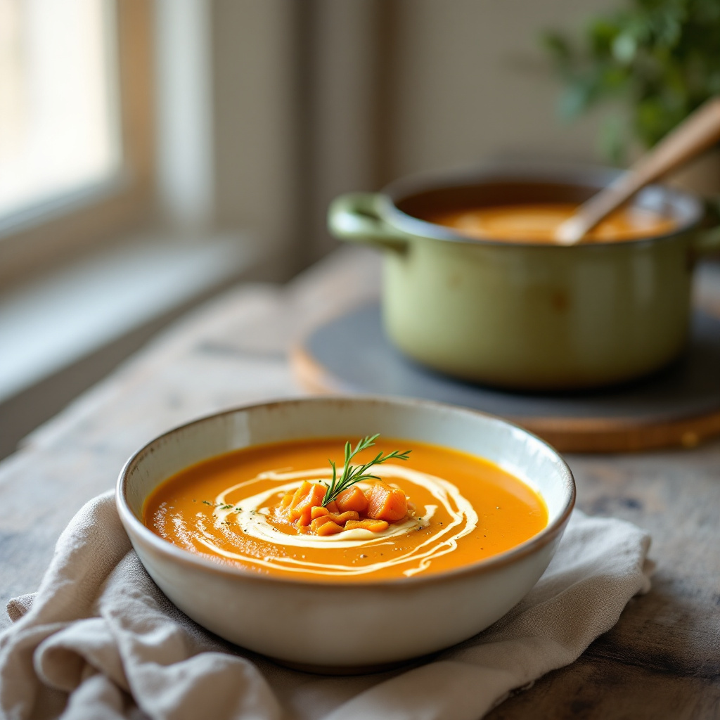 Морковный крем-суп